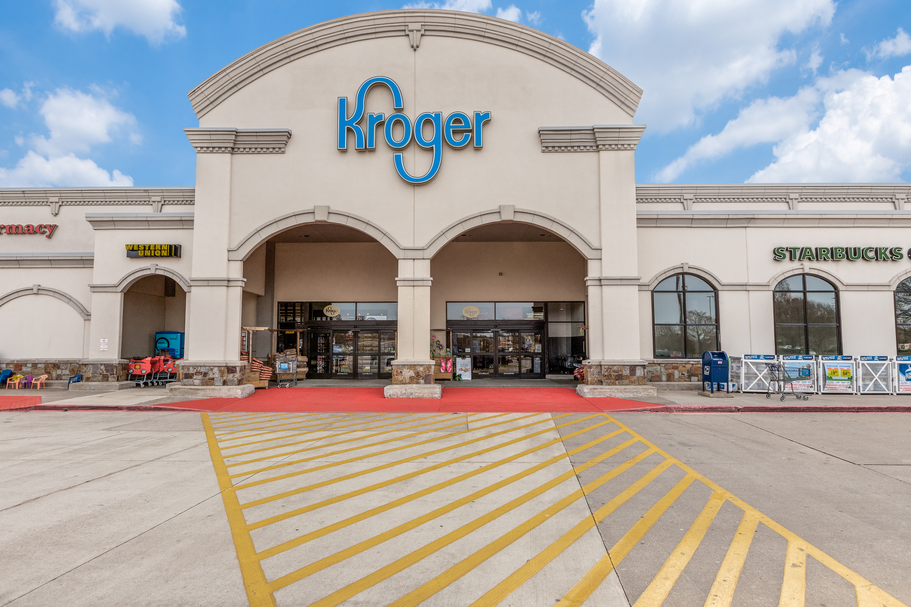 Front Entrance of Kroger