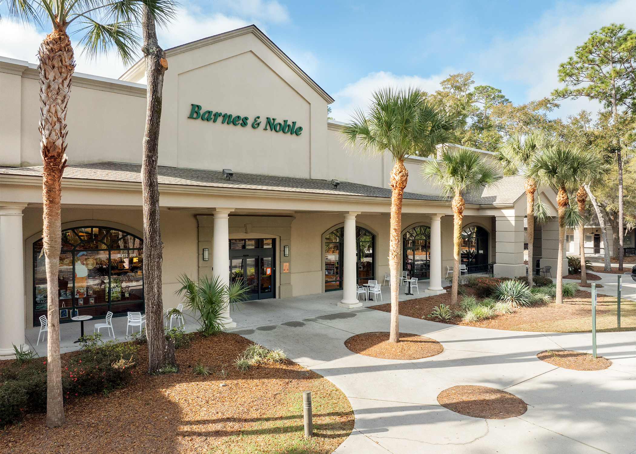 Front Entrance View of Barnes & Noble
