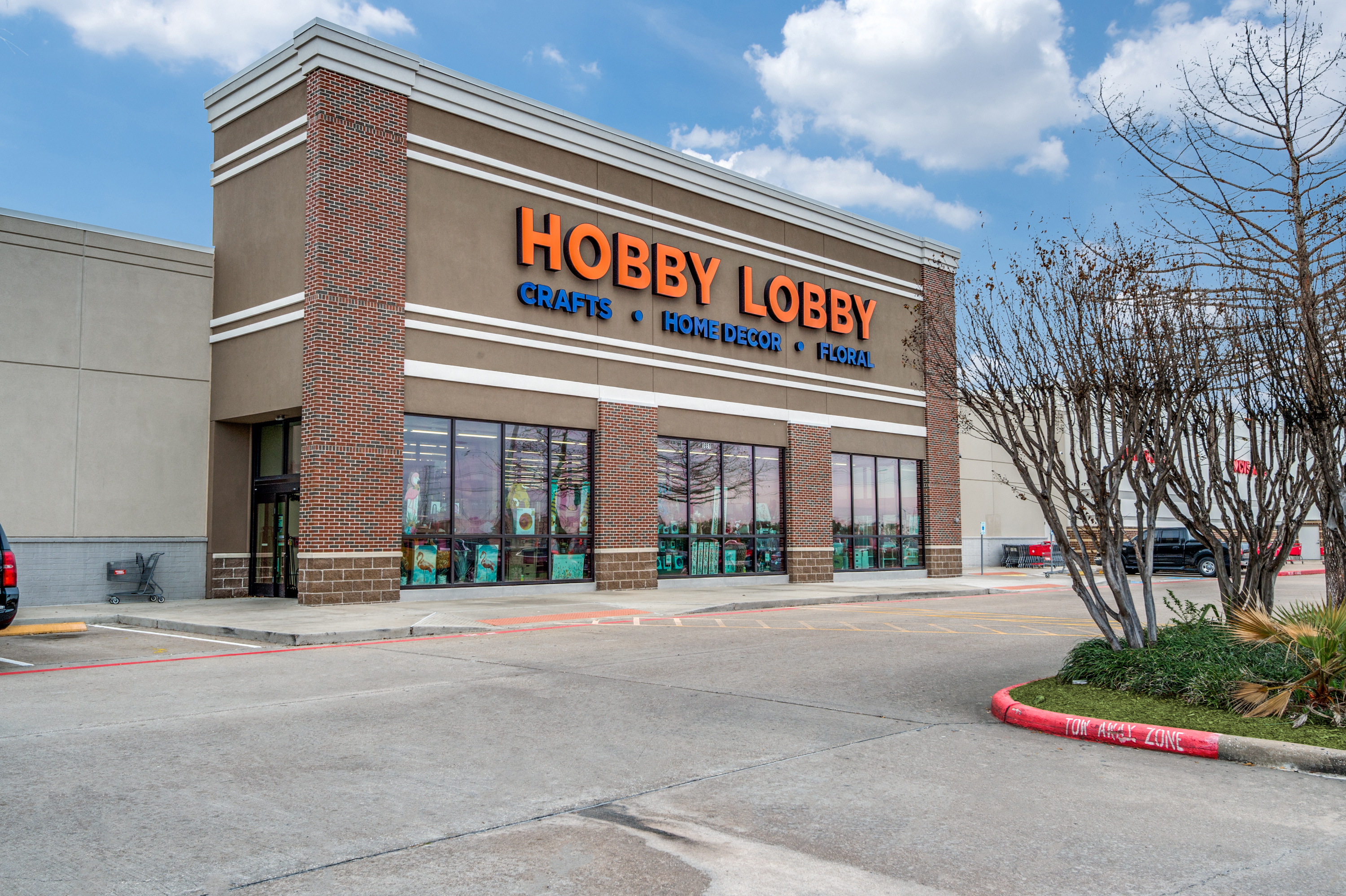 Front View of Hobby Lobby