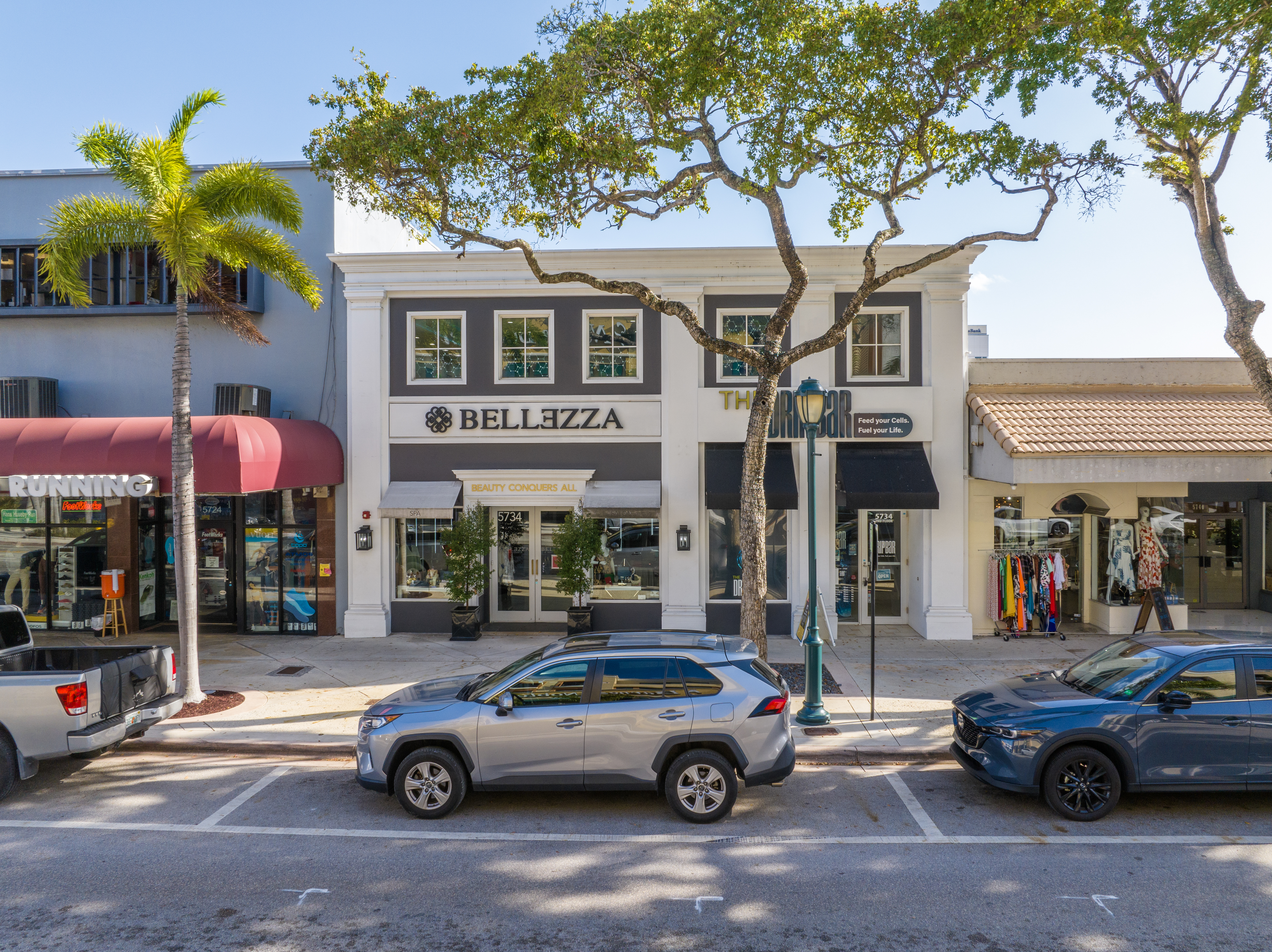 Front Entrance View of Bellezza Spa